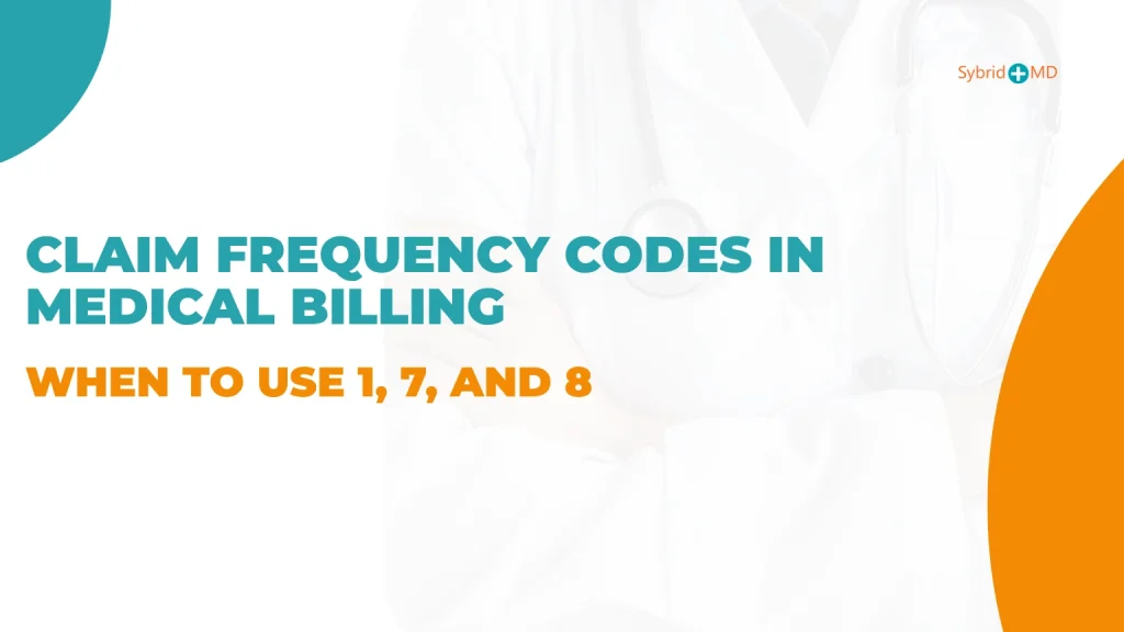 claim frequency codes in medical billing
