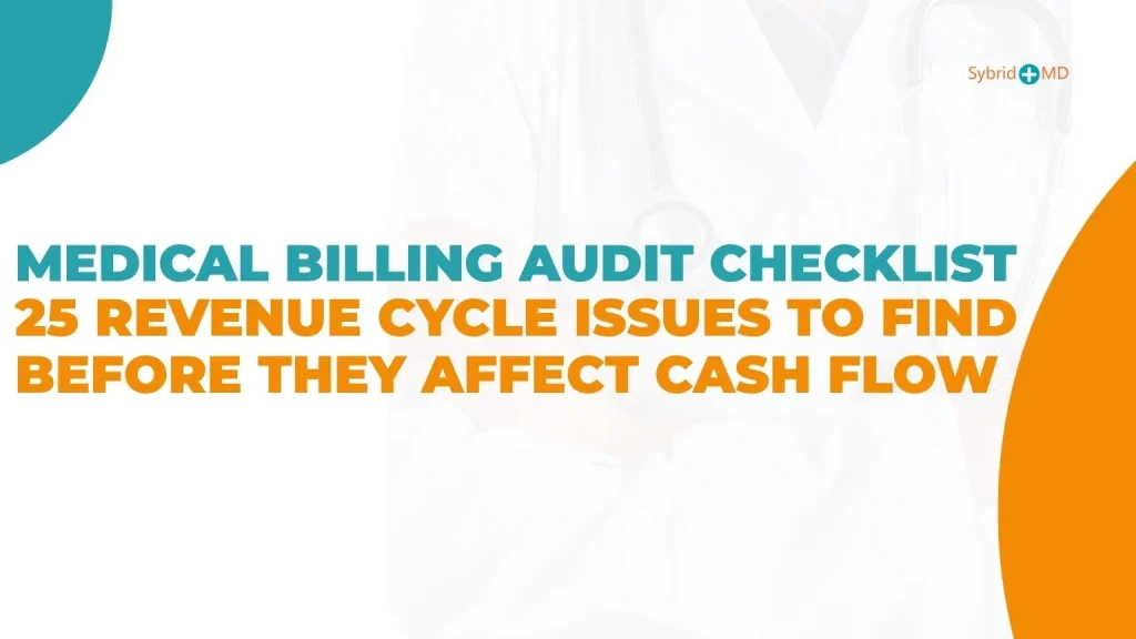 medical billing audit checklist