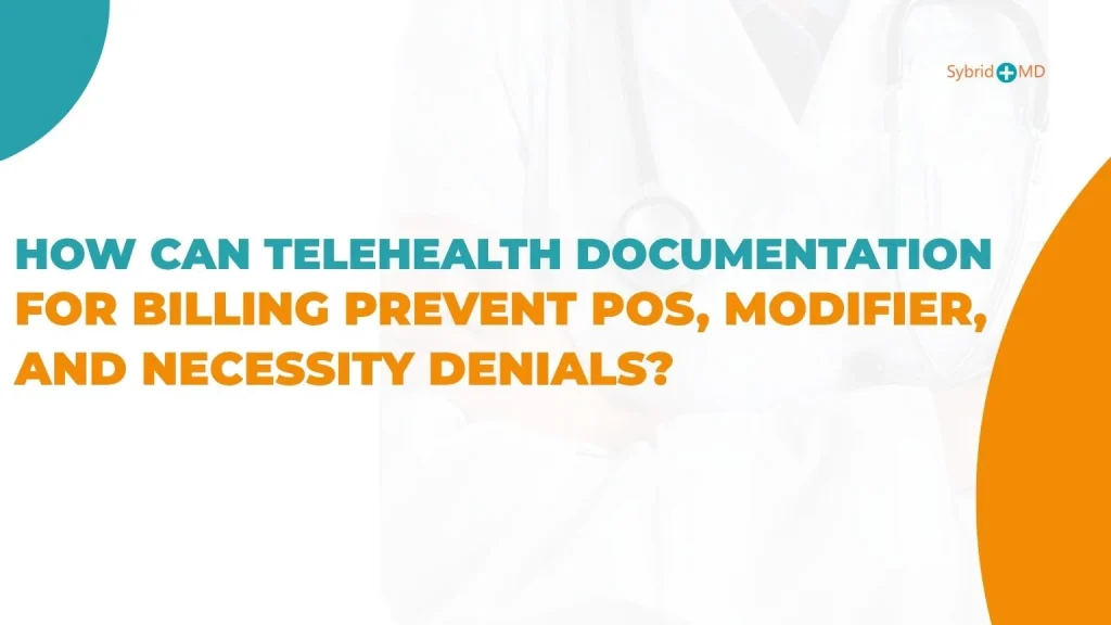 telehealth documentation for billing